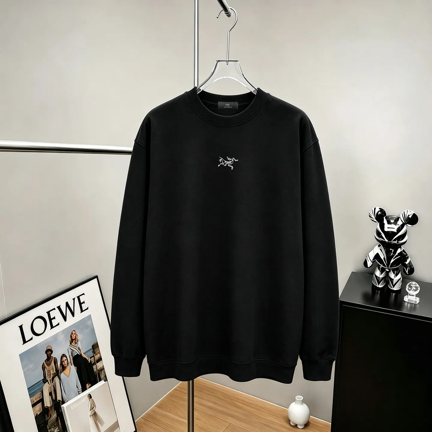 Arc～ logo Classic 《 》 ， ， Same Style ， : Black White Coffee Brown Size：S（90-130 ） M（125-150 ） L（135-165 ） XL（160-190 ） XXL（185 ）